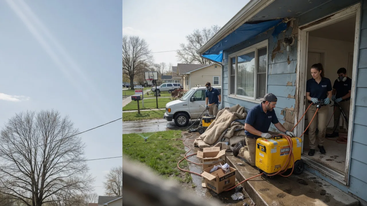 Basement Flood Cleanup in Rocklake, ND near me
